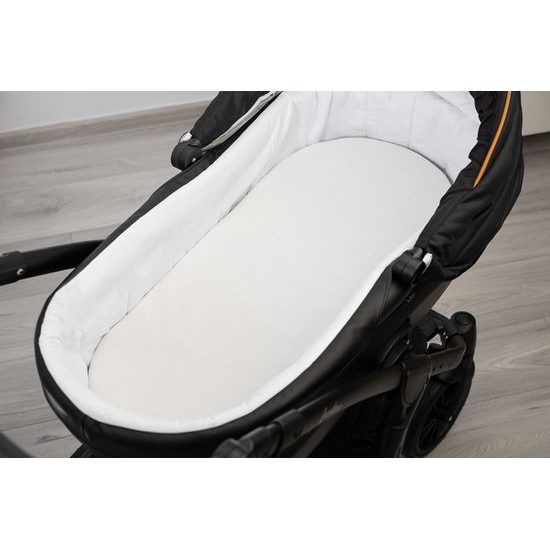 Matrace do kočárku 75x35 Kokosová Bílá
