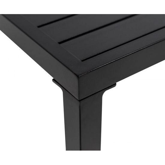 Hliníkový zahradní nábytek Pohovka + dvě křesla + stůl šedá/antracit