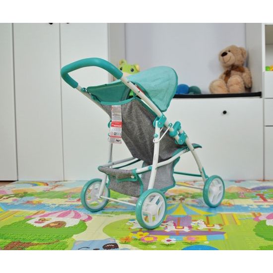 Kočárek pro panenky MILLY MALLY Natalie Prestige Mint