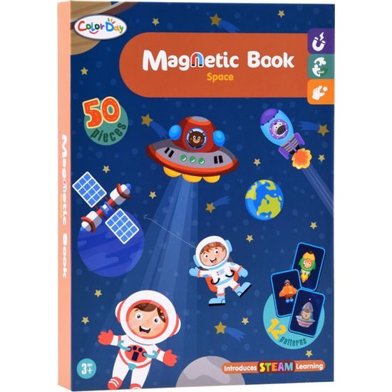 Magnetické puzzle vesmír a ufo 50 dílků