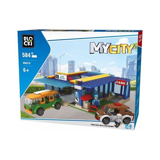 Blocki automyčka 584 dílků