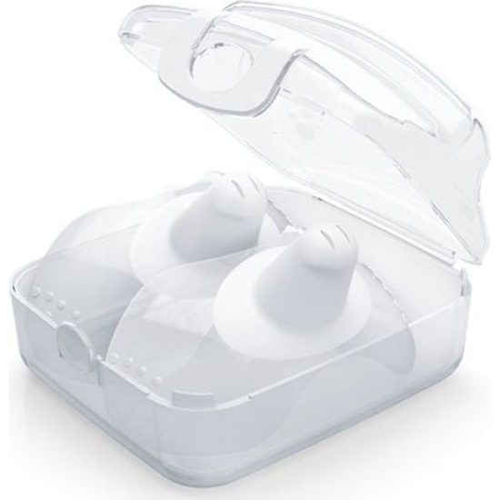 Chránič bradavek SkinToSkin silikon 2 ks, S / M