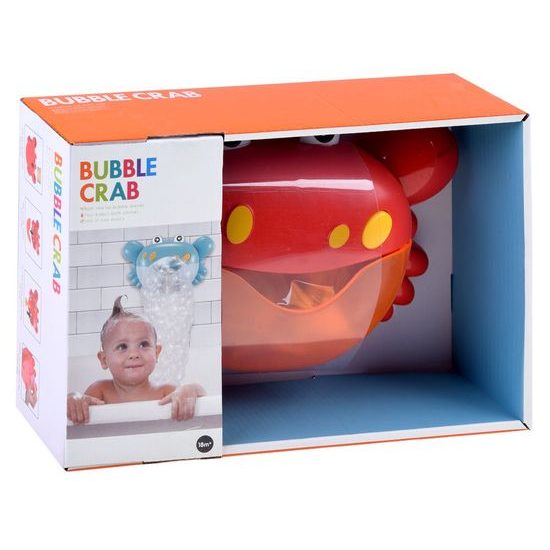 Bublinkovač do vany s melodií Red Bubble Crab