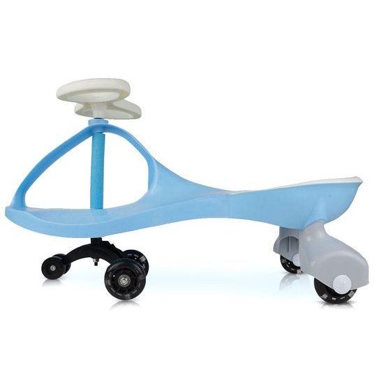 Gravitační odrážedlo se svítícími koly Spinner modré