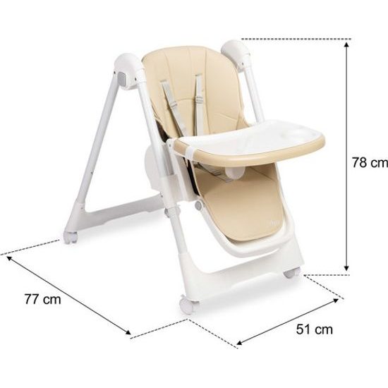 Dětská jídelní židlička Megalo begie