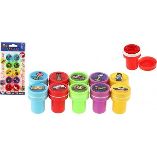 Razítka Moje první auta 10ks