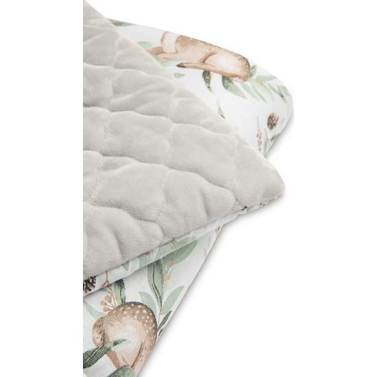 Sada do postýlky plyš karo srnky