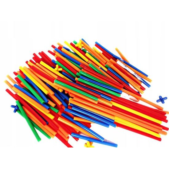 Kreativní stavebnice ze slámek Straws Blocks 700 dílků