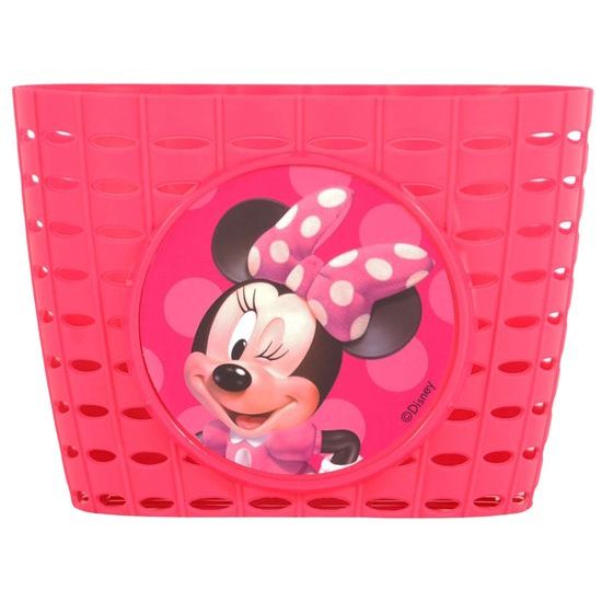 Volare plastový košík na dětské kolo Minnie Mouse