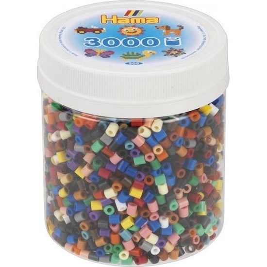 Zažehlovací korálky Hama MIDI 3000ks
