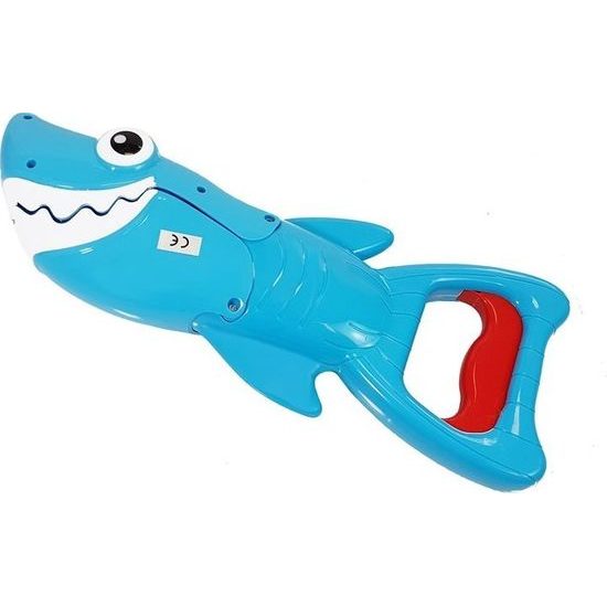 Sada rybiček se žralokem a síťkou do vany