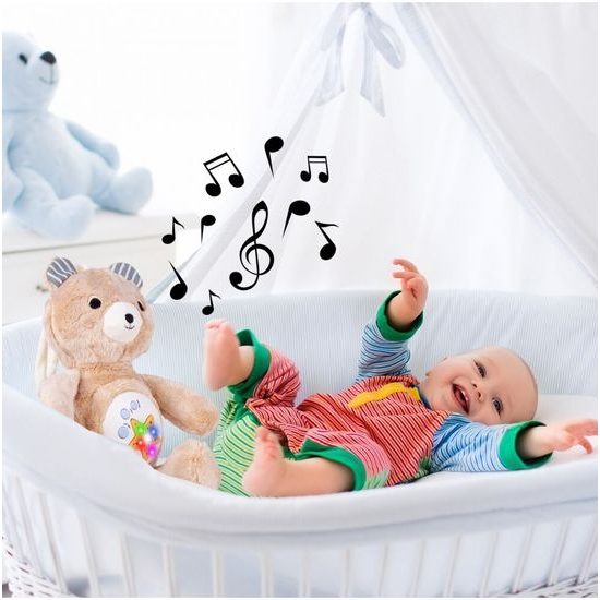 Plyšový medvídek s projektorem a melodiemi Cuddle Bear