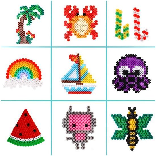 Zažehlovací korálky Iron Beads Zvířátka 2000 kusů