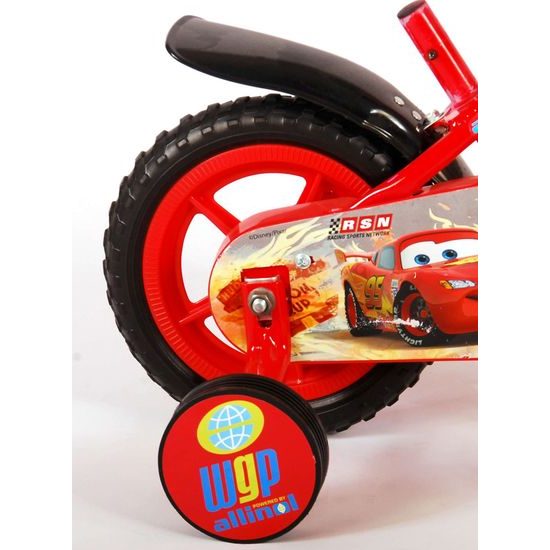 Dětské kolo s vodící tyčí Volare Disney Cars 10"