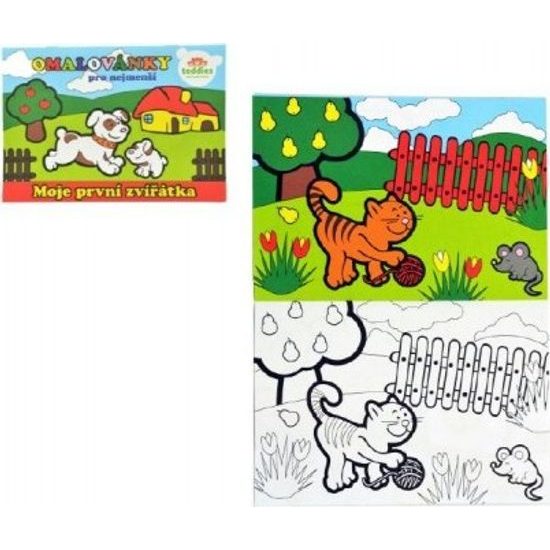 Omalovánky Moje první zvířátka