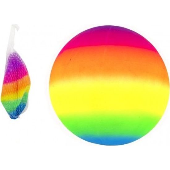 Míč duhový - nenafouknutý