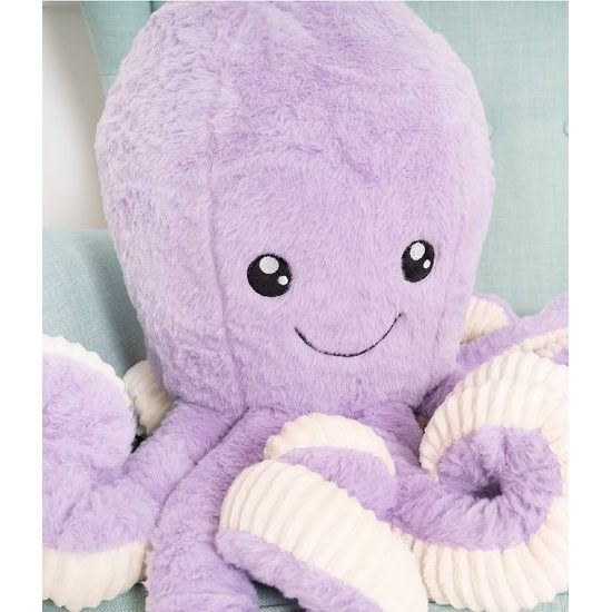 Plyšová chobotnice Monty 80 cm - fialová