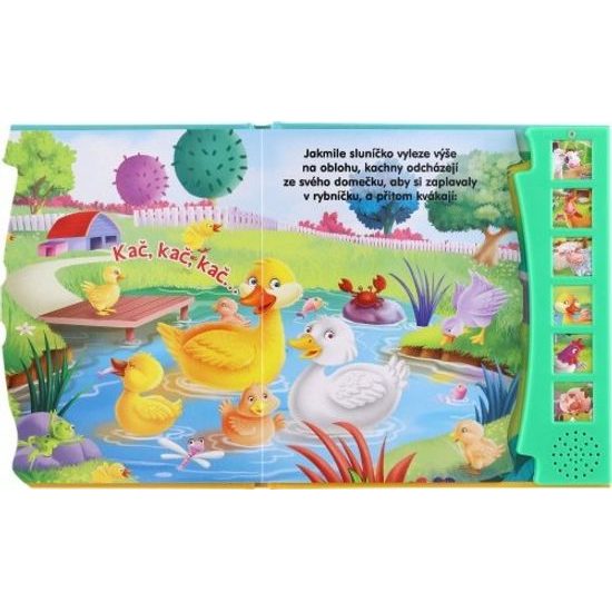 Zvuková knížka Zvířátka na farmě