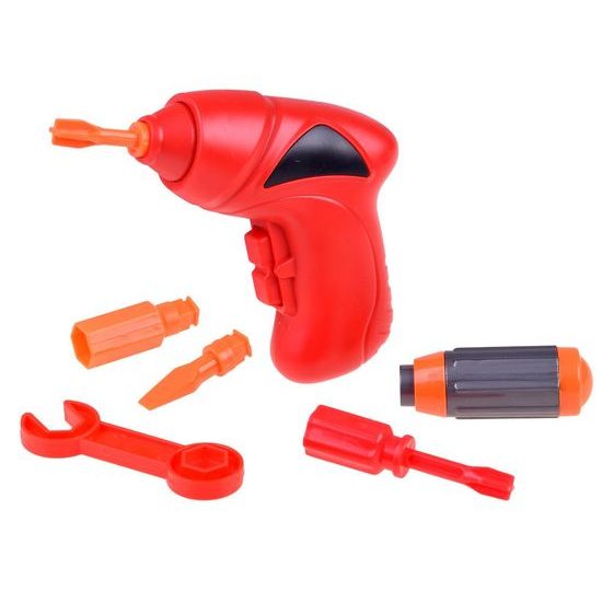 Majlo Toys konstrukční 3D stavebnice s vrtačkou na baterie Magic Panel 268 ks