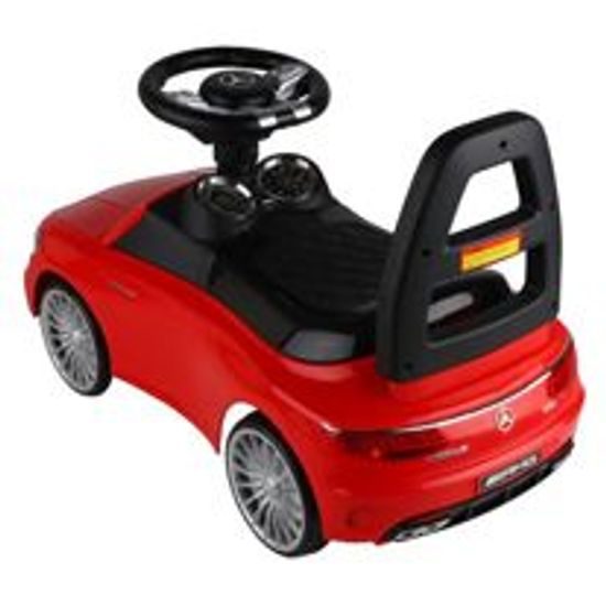 Odrážedlo Mercedes AMG S 65 s LED světly červené