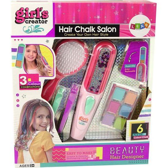 Sada na barvení vlasů se žehličkou