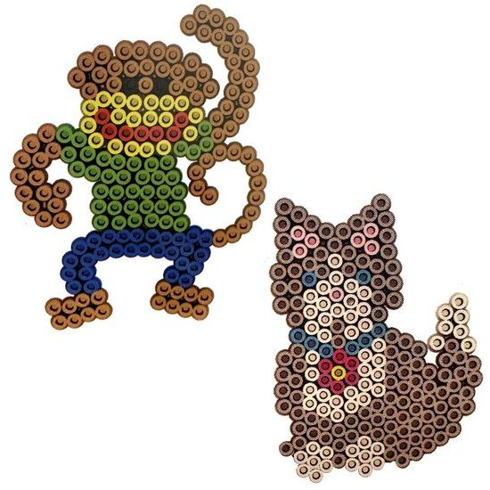 Korálky na žehlenie Zvieratká 2000 kusov