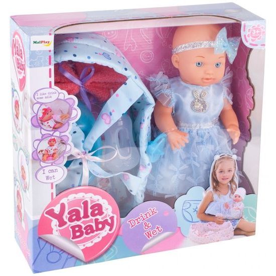 Panenka Sweet Doll 30 cm s nosítkem a dalším příslušenstvím