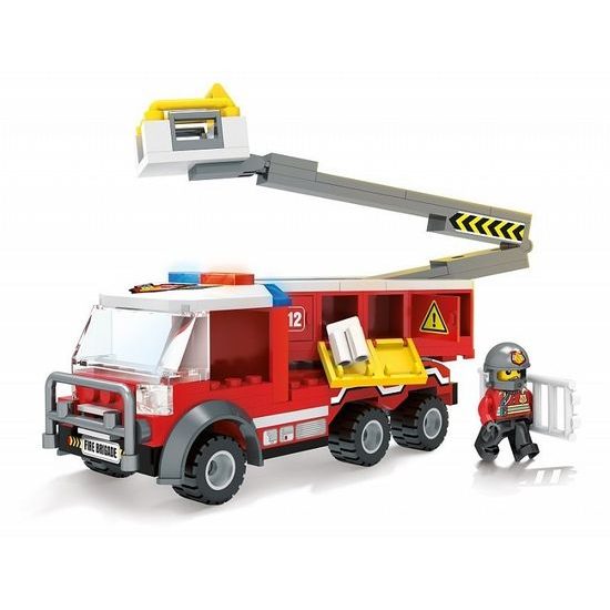 Blocki MyFire hasičské auto s plošinou 244 dílků