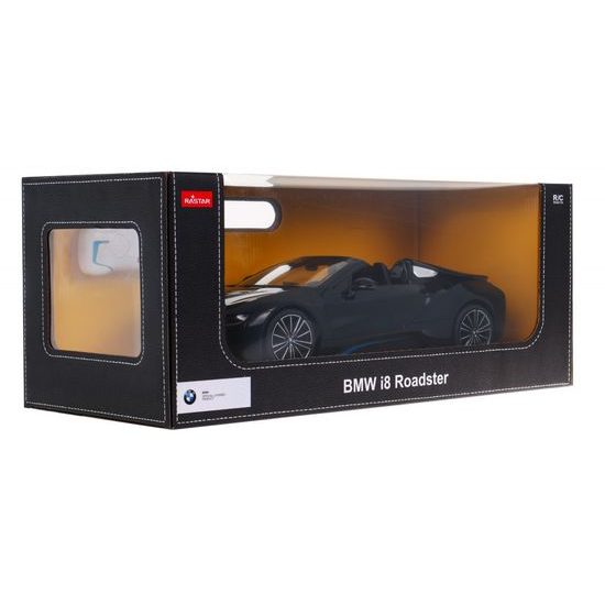 Rastar auto na dálkové ovládání BMW i8 Roadster 1:12 černé