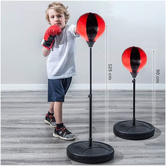 Dětská boxovací hruška s příslušenstvím Boxing Playset