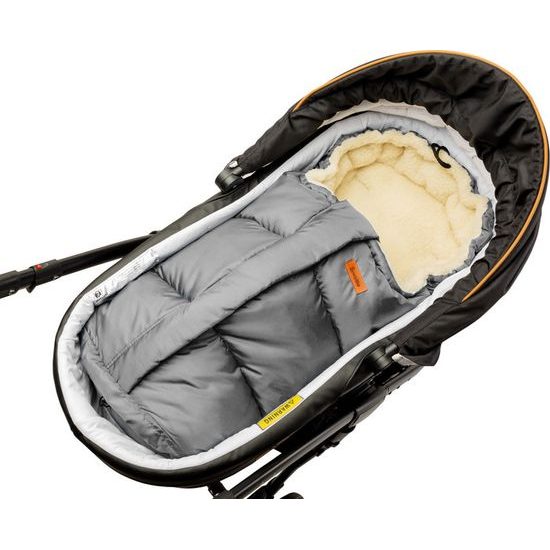 Sensillo Zimní fusak Combi Polar 3v1 krémovošedý