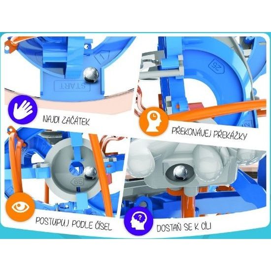 Hlavolam - edukační koule 80 kroků