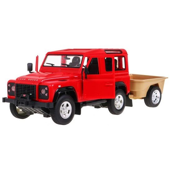 Rastar auto na dálkové ovládání Land Rover Defender 1:14 červené