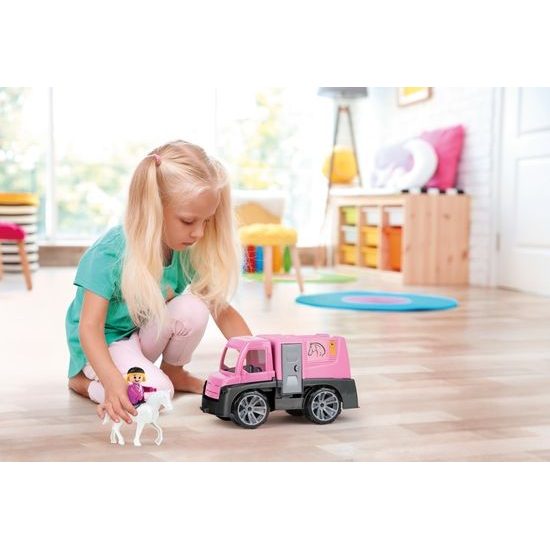 Auto Truxx přeprava koní s figurkami