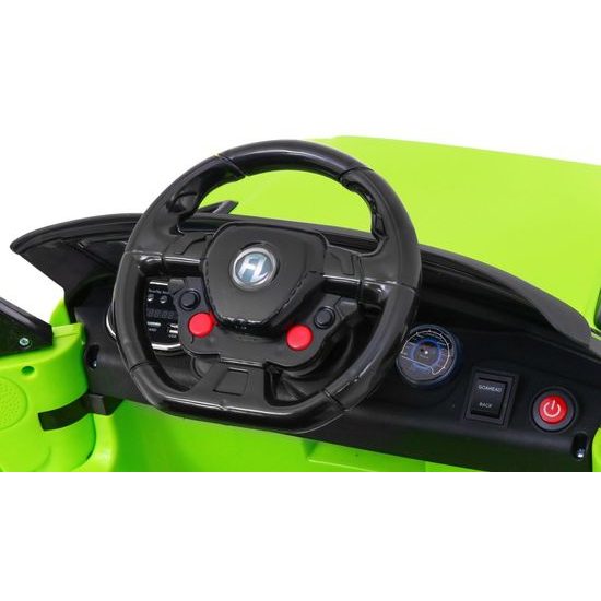Dětské elektrické autíčko Land Rapid Racer zelené