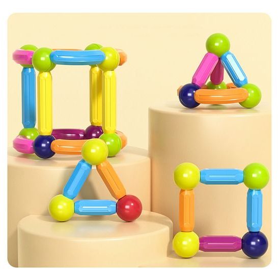 Magnetická stavebnice Magnet Sticks 66 dílků