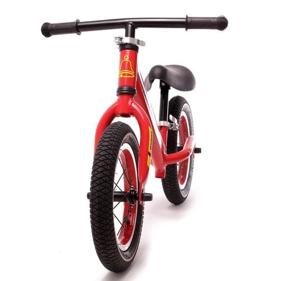 Dětské odrážedlo s nafukovacími koly 12" Felix červené