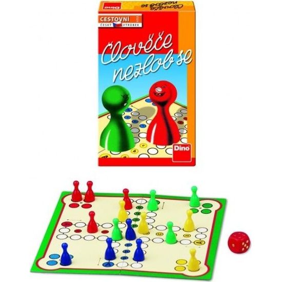 Člověče, nezlob se - cestovní společenská hra