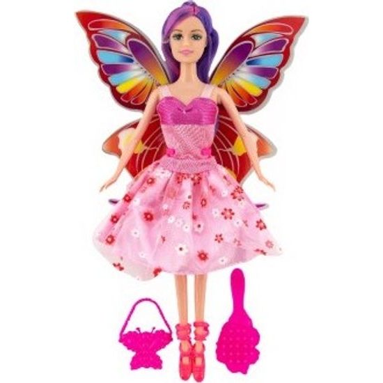 Panenka s křídly s doplňky - mix 2 druhy