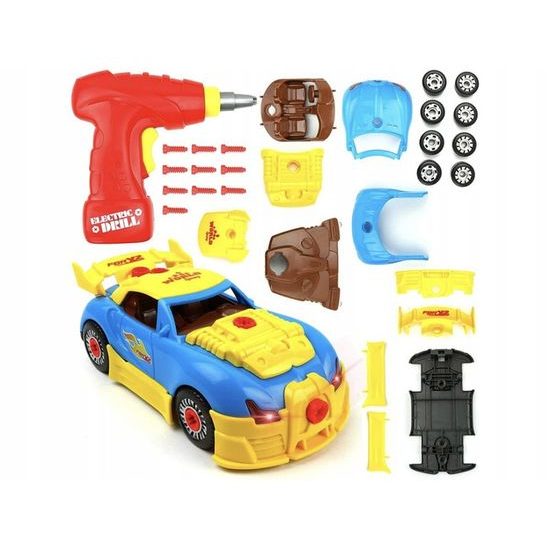 Dětské šroubovací autíčko na baterie 2v1 Racing Car