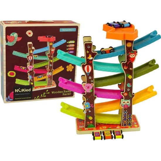 Barevná autodráha - strom