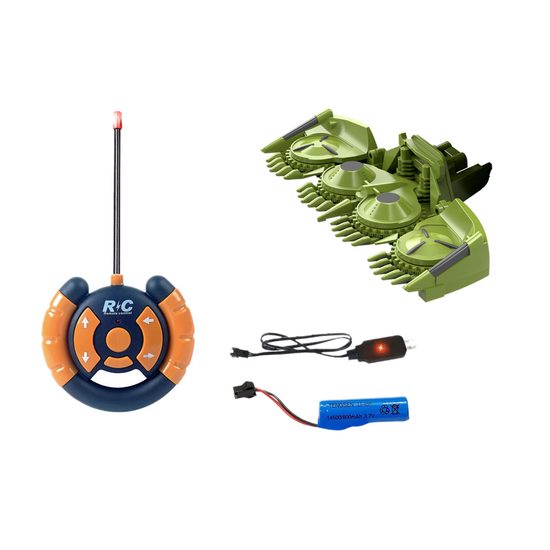 Kombajn na dálkové ovládání T5 Farm s vlečkou