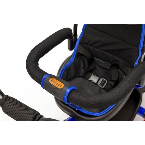 Ecotoys dětská tříkolka s otočným sedadlem X360 tmavě modrá