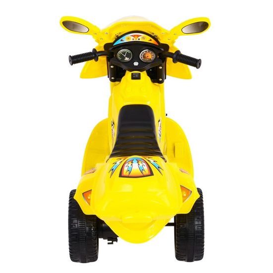 Dětská elektrická tříkolka Racing Yellow