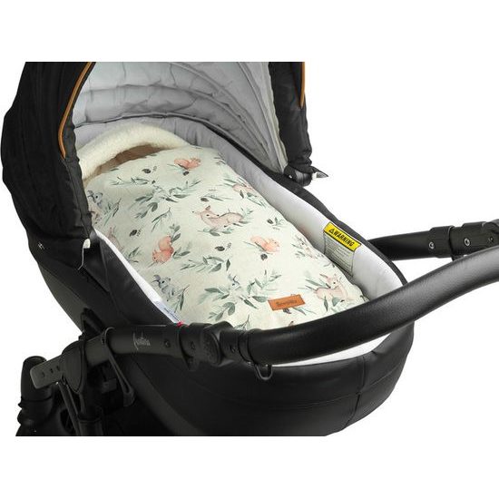 Zimní fusak do kočárku/ do autosedačky - srnky