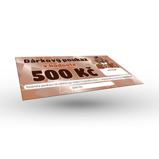 Dárkový poukaz 500 Kč