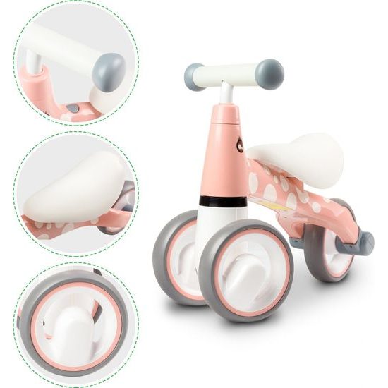 Ecotoys dětské odrážedlo Plameňák růžové