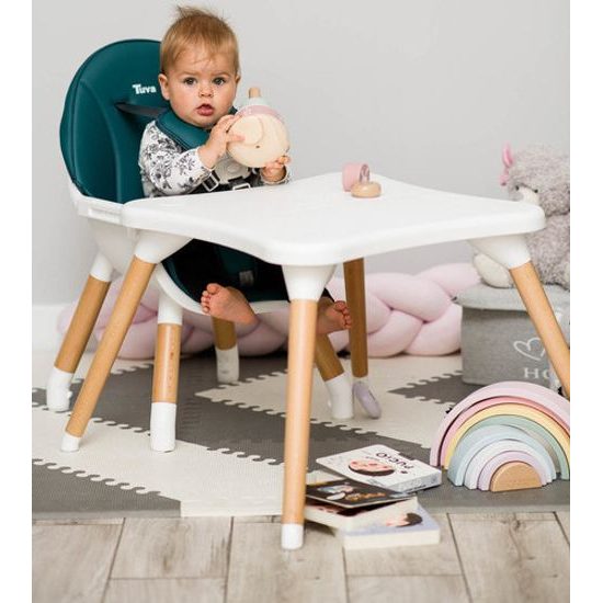 Dětská jídelní židlička Caretero Tuva - růžová