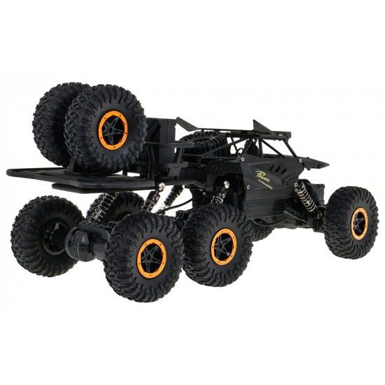 Auto na dálkové ovládání šestikolové Monster Truck oranžové 1:18
