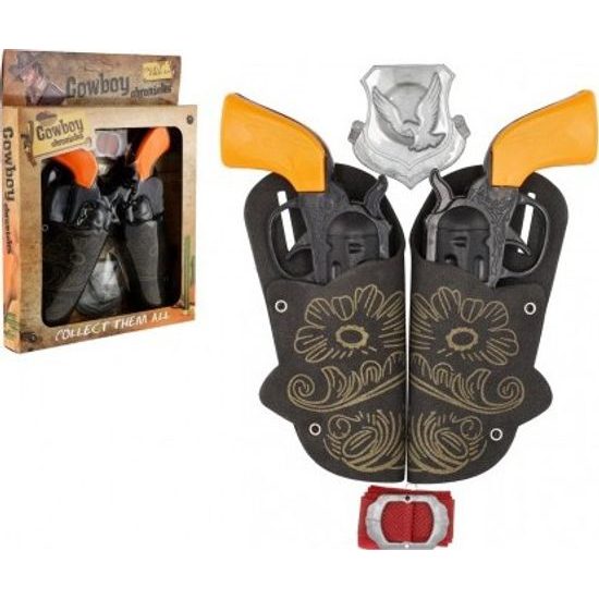 Kolt s pouzdrem 2ks - kovbojská sada s doplňky